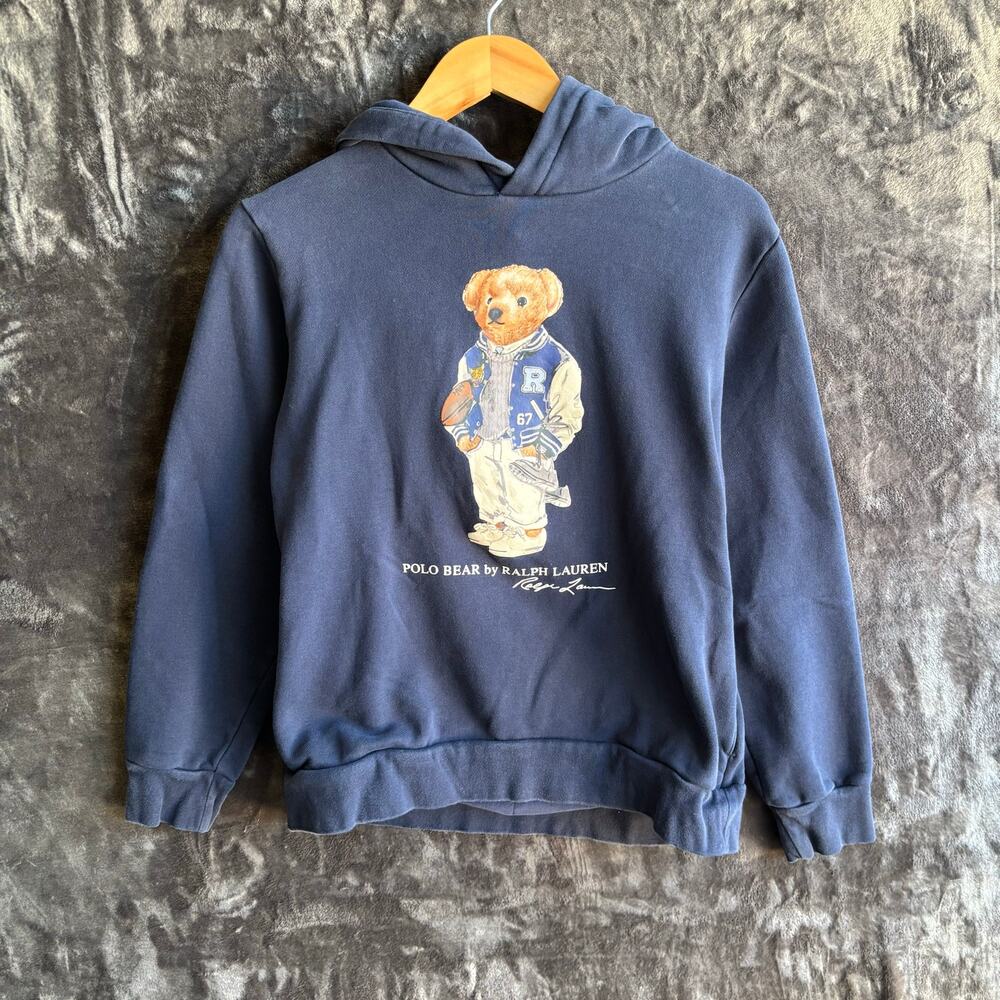 Boys Polo Bear Hoodie